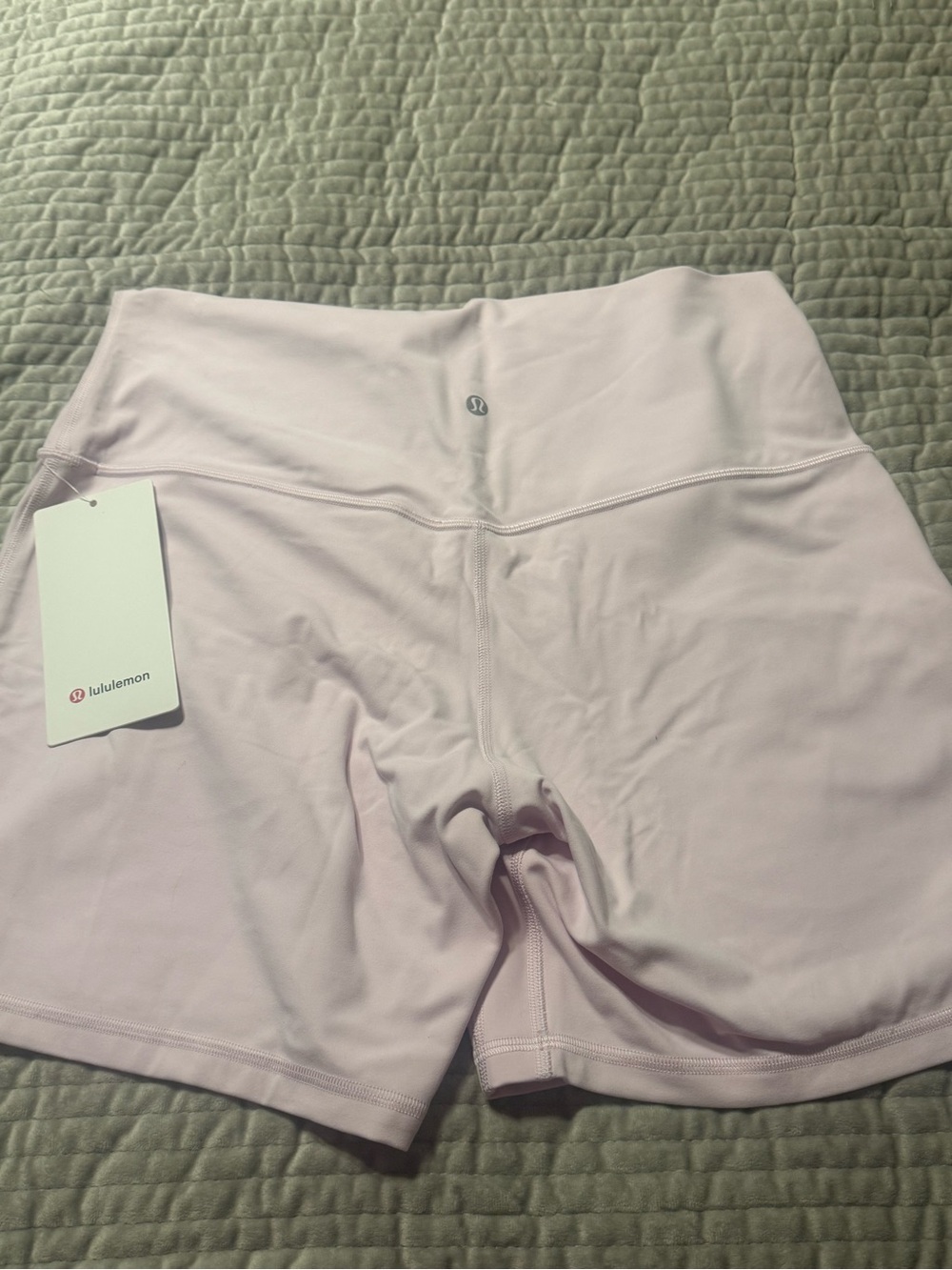 Lululemon Align High-Rise 6" Short — Light Pink
